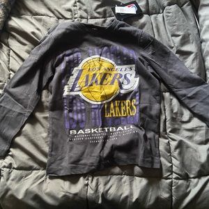 Boys long sleeve lakers shirt